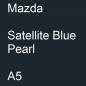 Preview: Mazda, Satellite Blue Pearl, A5.